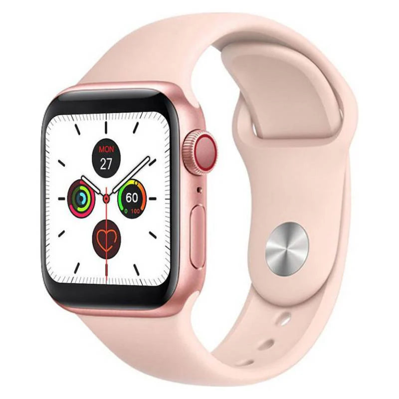 Reloj Smartwatch T500 Negro, rosado o blanco