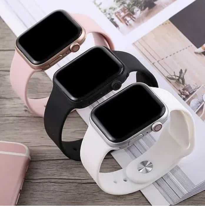 Reloj Smartwatch T500 Negro, rosado o blanco